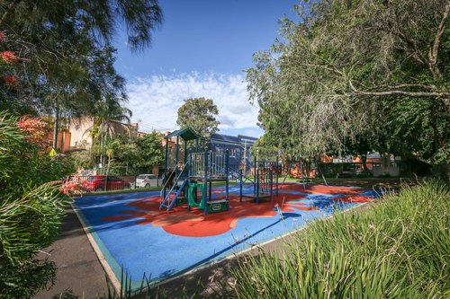 Franklyn Street, Glebe Sydney - 21st June 2015. Franklyn Street Playground.