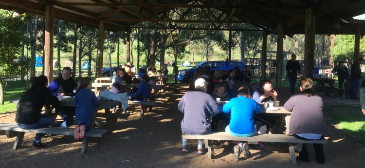 breakfast area