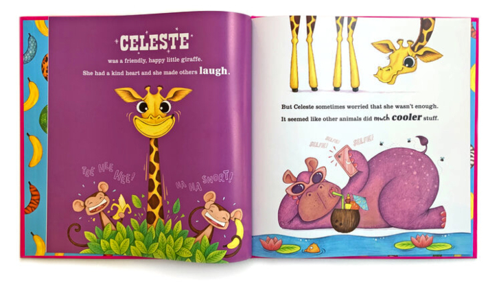 Celeste The Giraffe Loves To Laugh