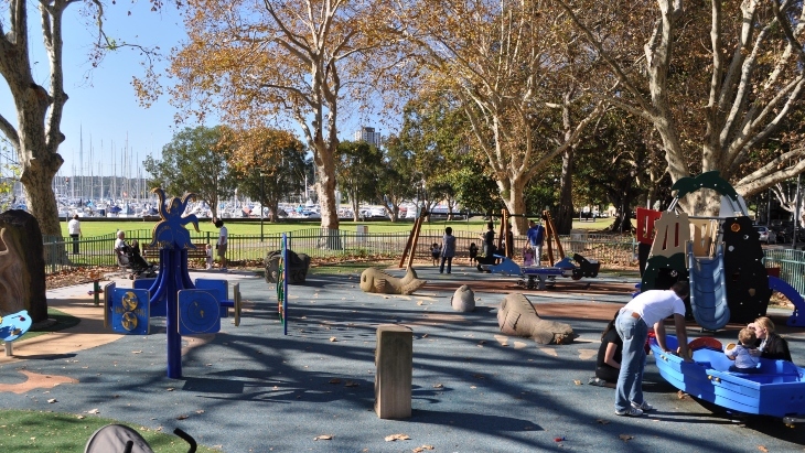 Rushcutters Bay Park Playground