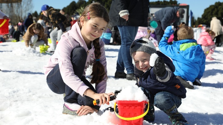 Snow Time at Hunter Valley Gardens 