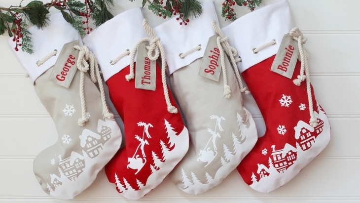 The best personalised Christmas stockings