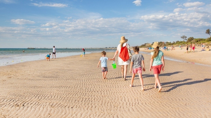 Kid-friendly beaches in Melbourne