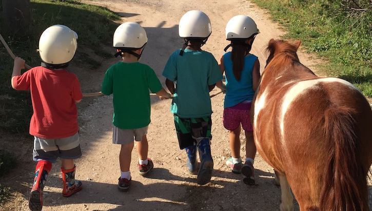 Kids on a farm