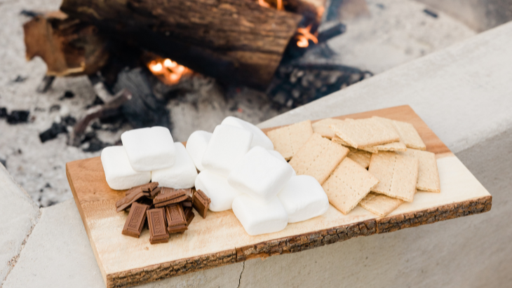 Make Your Own S'mores by the Fire