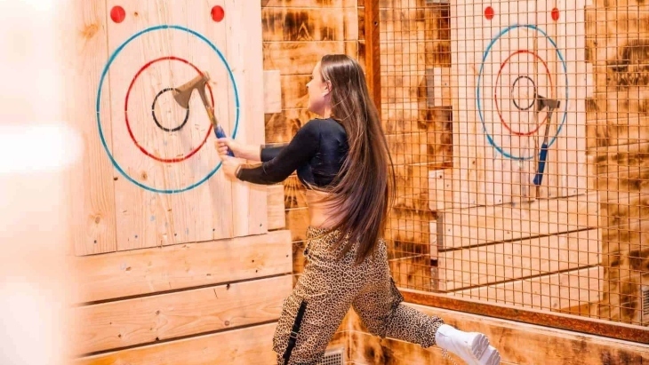 Axe throwing