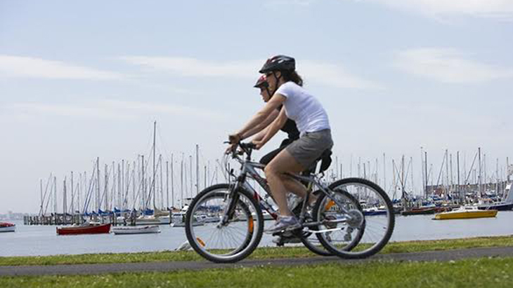 kid friendly bike trails