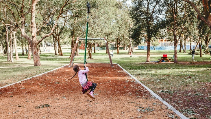 Shaded playgrounds